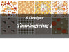 Thanksgiving Seamless Digital Paper