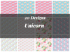 Unicorn Seamless Digital Paper