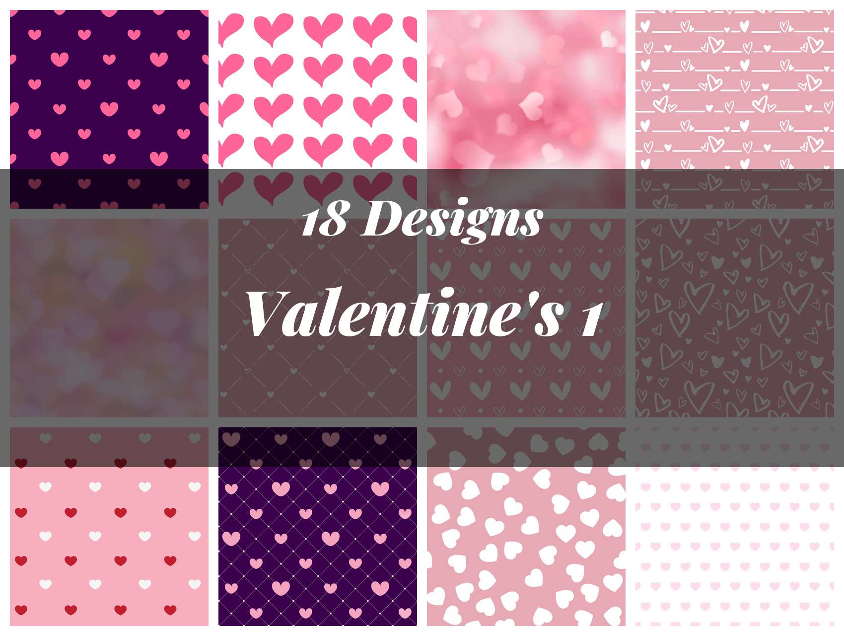 Valentine's Seamless Digital Paper 1 - CraftNest - Digital Crafting and Art