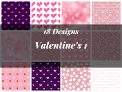 Valentine's Seamless Digital Paper 1 - CraftNest - Digital Crafting and Art