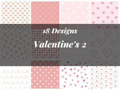 Valentine's Seamless Digital Paper 2 - CraftNest - Digital Crafting and Art