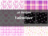 Valentines Seamless Digital Paper