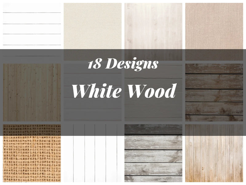 White Wood Texture Paper - CraftNest - Digital Crafting and Art