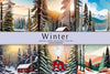 Winter Seamless Digital Paper 3