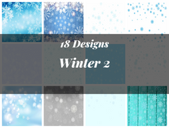 Winter Seamless Digital Paper 2 - CraftNest - Digital Crafting and Art