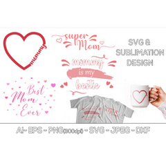 Mom SVG Bundle - CraftNest - Digital Crafting and Art