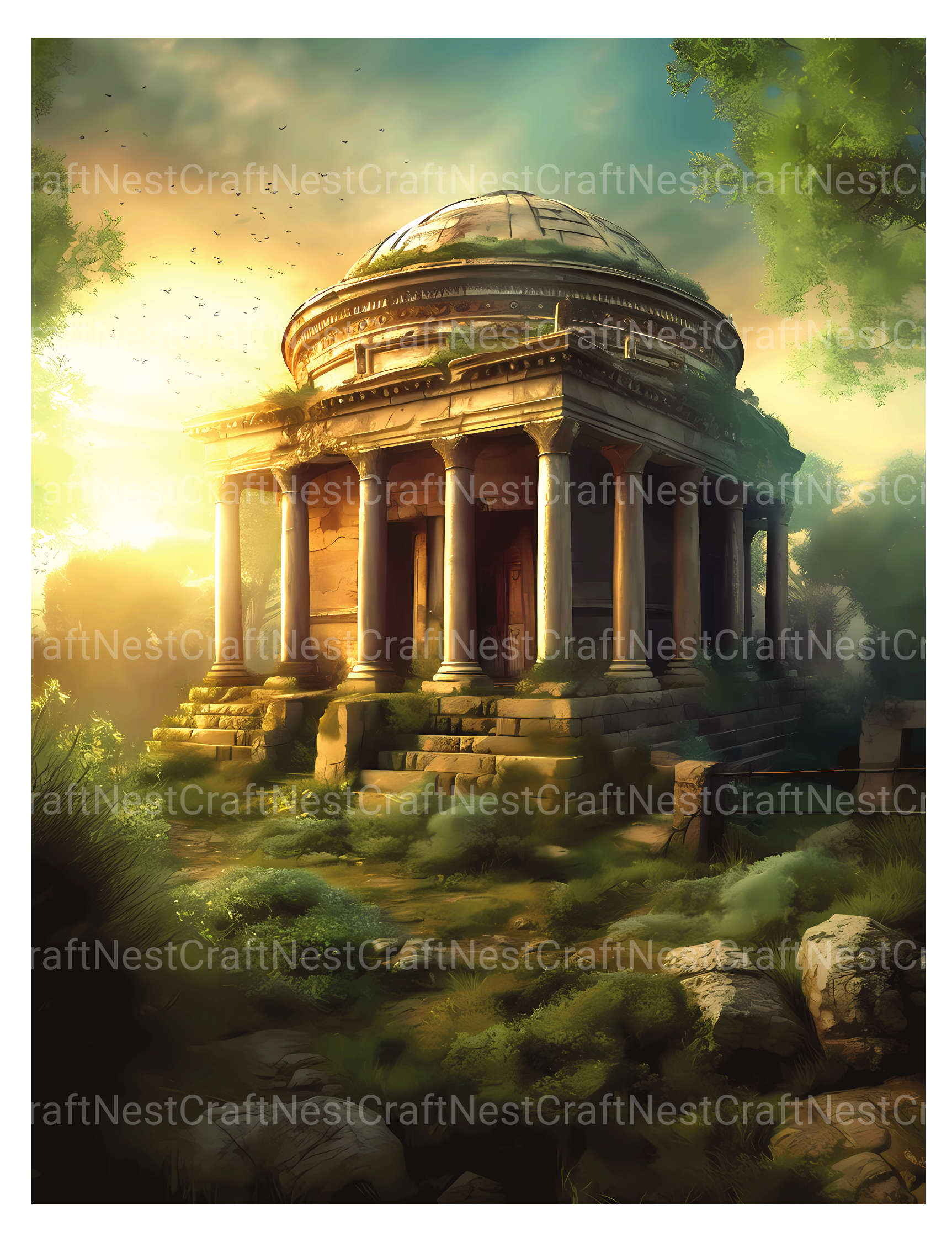 Ancient Rome Coloring Book - CraftNest - Digital Crafting and Art