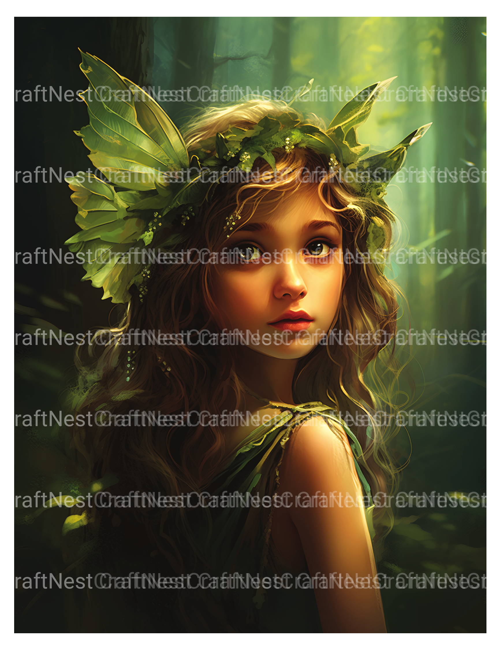 Forest Fairies Coloring Book - CraftNest - Digital Crafting and Art