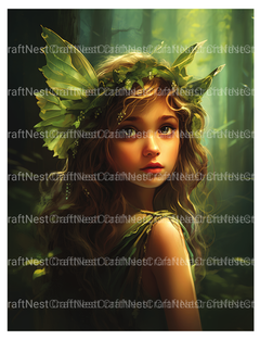 Forest Fairies Coloring Book - CraftNest - Digital Crafting and Art