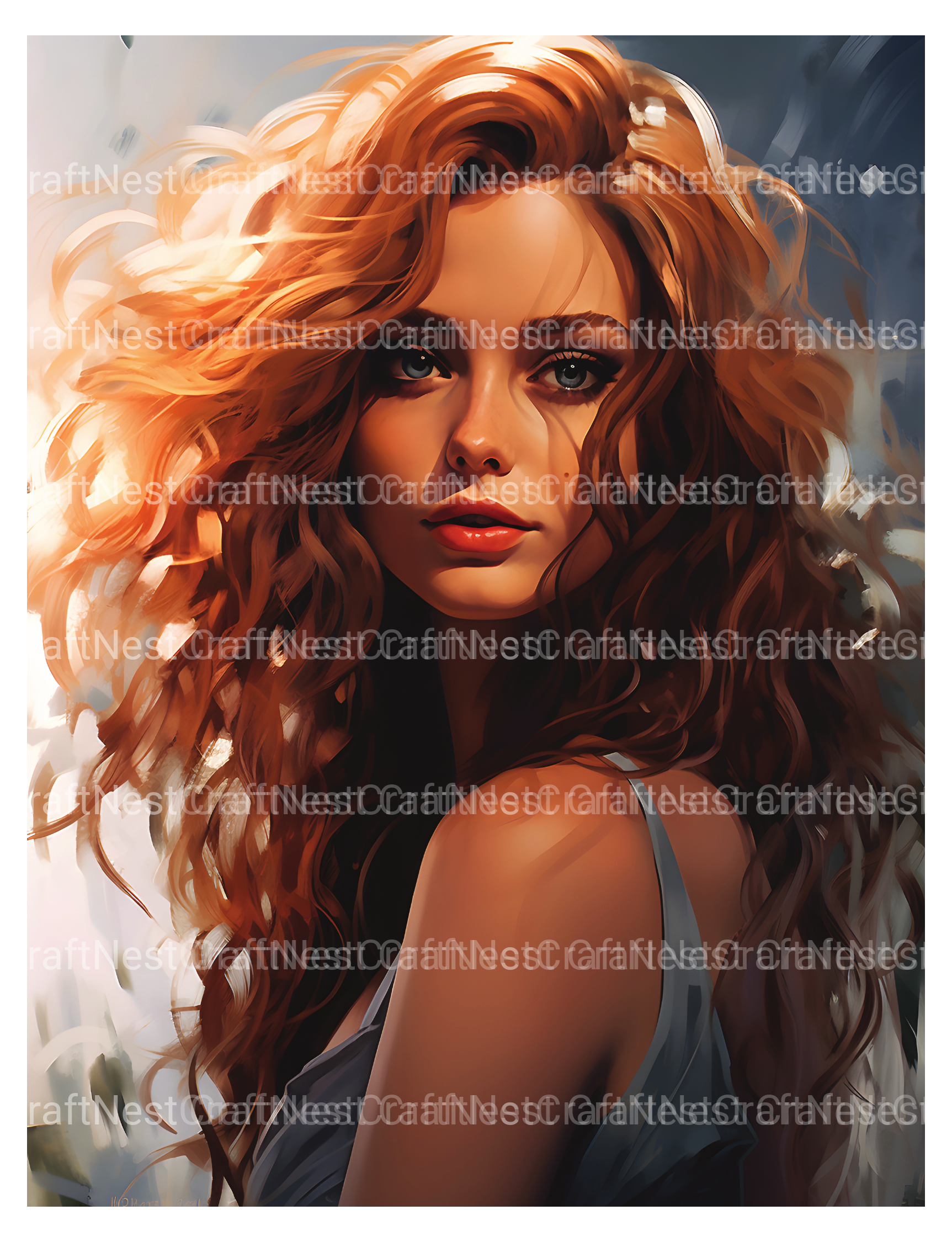 Beautiful Women Coloring Book - CraftNest - Digital Crafting and Art