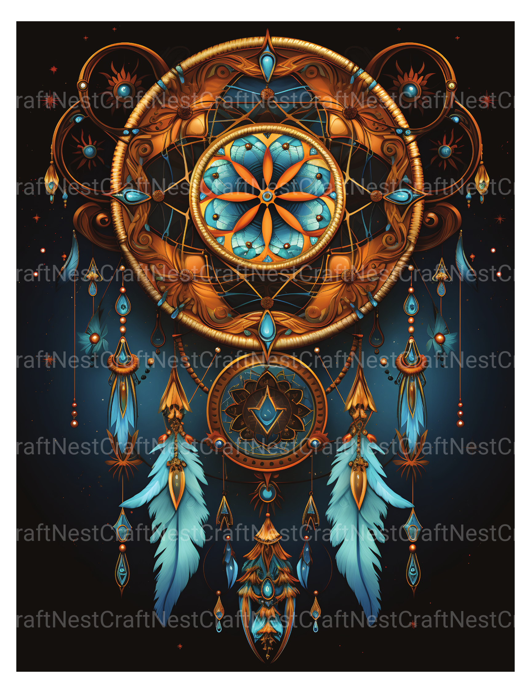 Dreamcatcher Coloring Book - CraftNest - Digital Crafting and Art