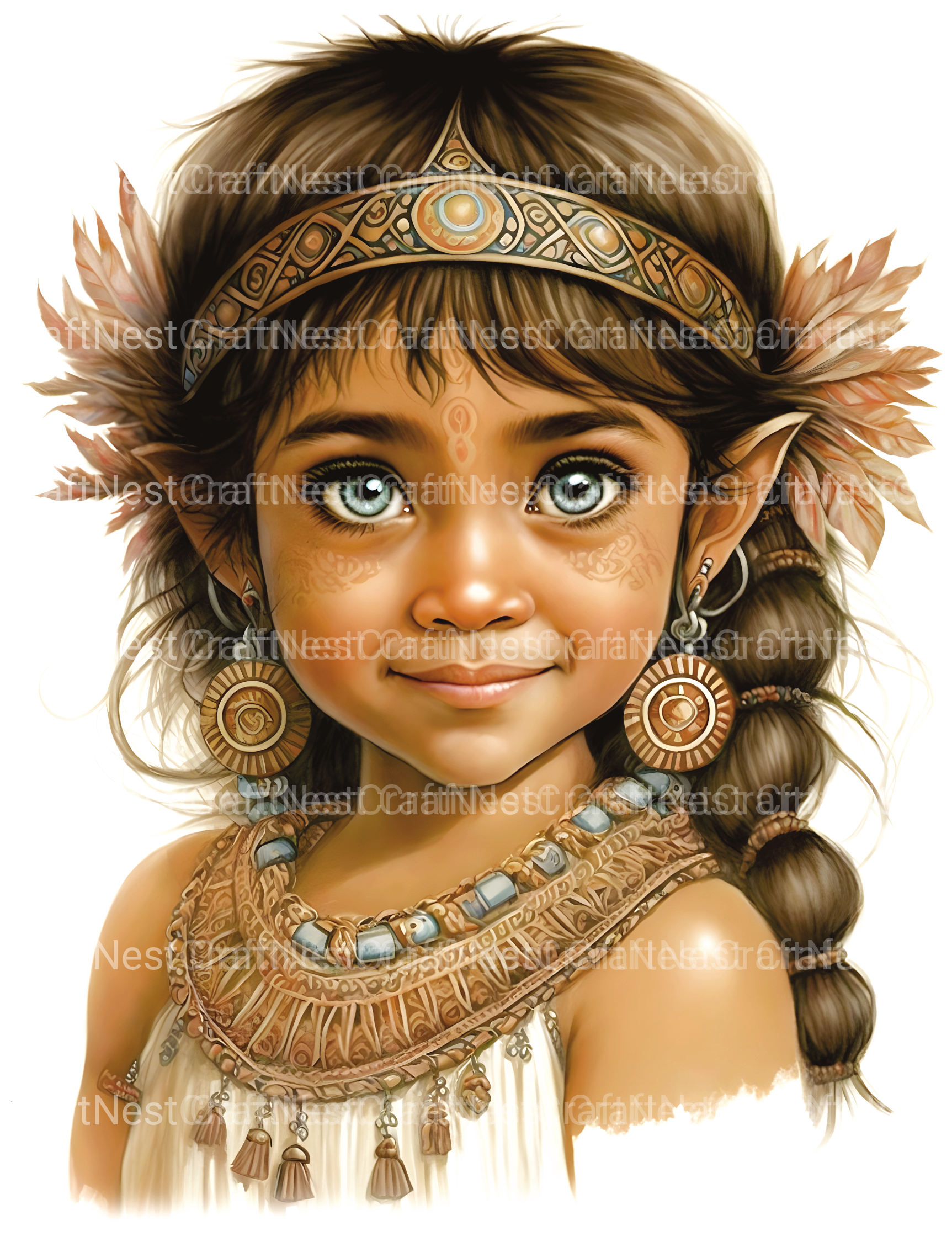 Maya Boy Coloring Book - CraftNest - Digital Crafting and Art