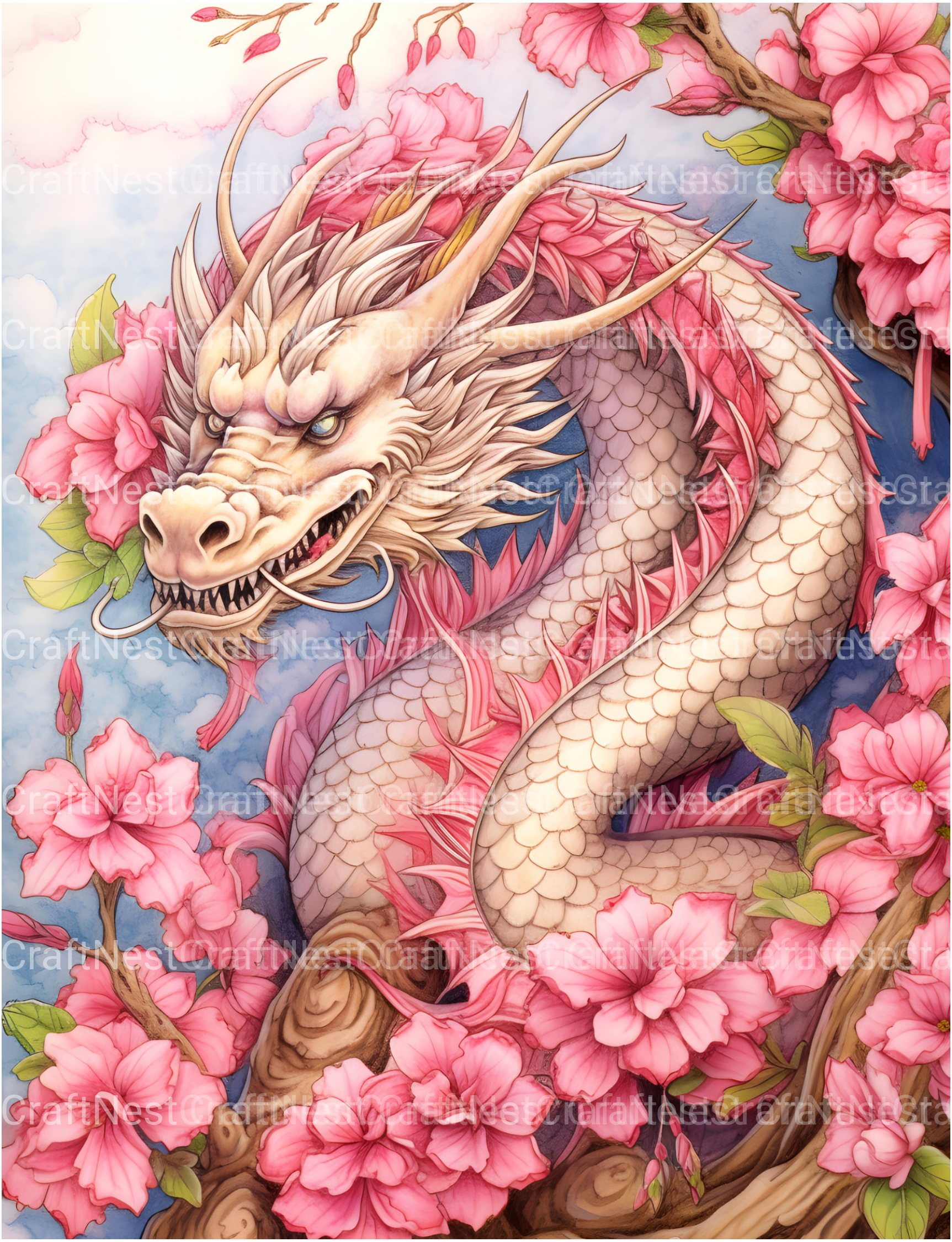 Dragon Coloring Book