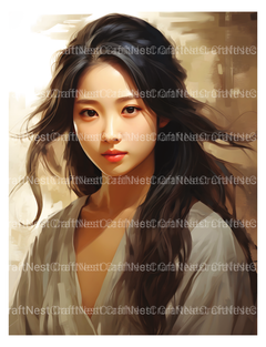 Beautiful Women Coloring Book - CraftNest - Digital Crafting and Art