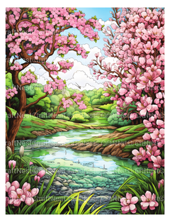 Springtime Garden Coloring Book - CraftNest - Digital Crafting and Art