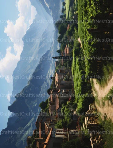 French Village Coloring Book - CraftNest - Digital Crafting and Art