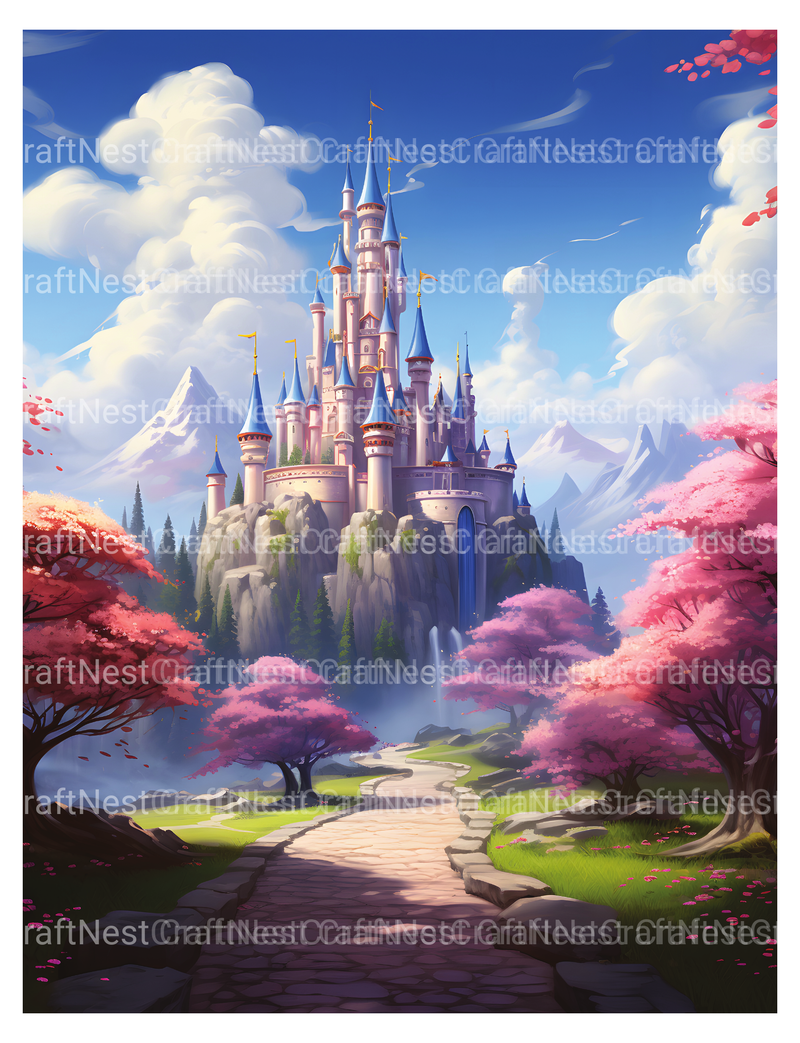 Fairytale Kingdom Coloring Book - CraftNest - Digital Crafting and Art