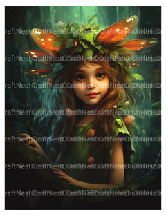 Forest Fairies Coloring Book - CraftNest - Digital Crafting and Art