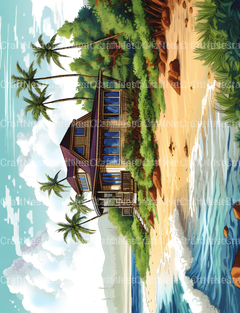 Hawaii Coloring Book - CraftNest - Digital Crafting and Art