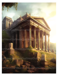 Ancient Rome Coloring Book - CraftNest - Digital Crafting and Art