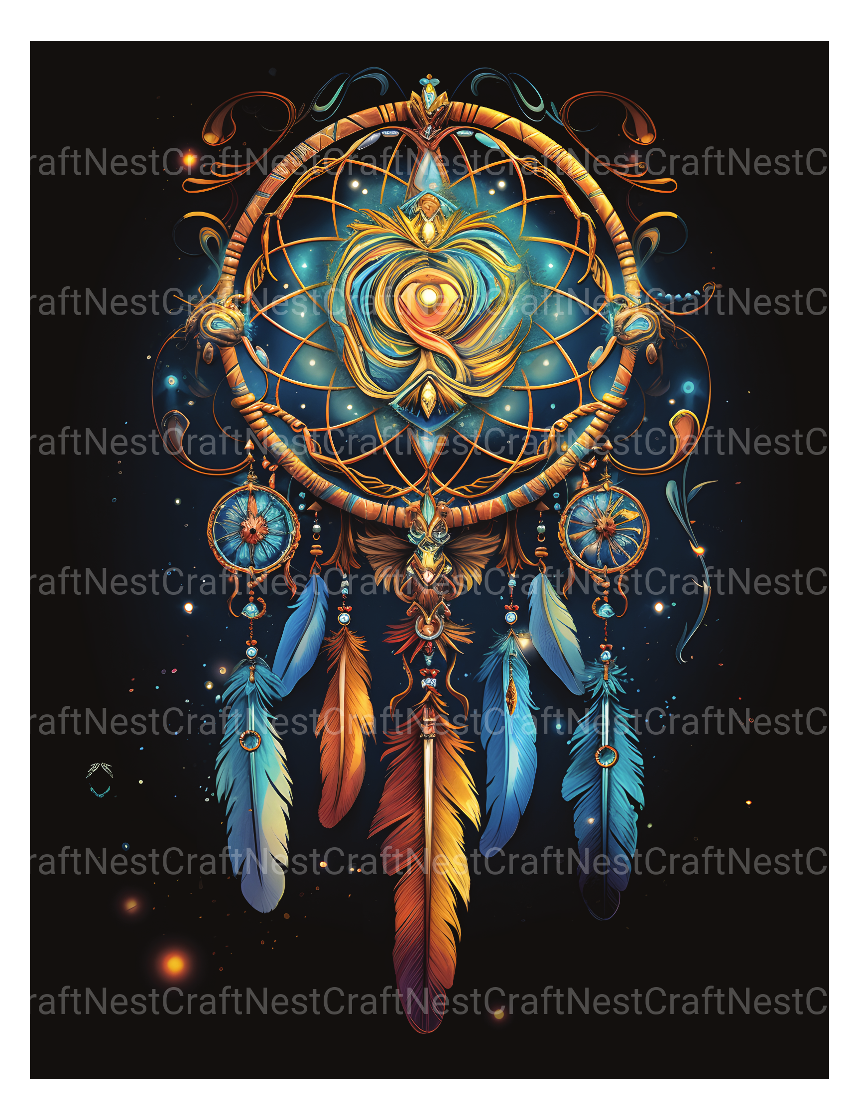 Dreamcatcher Coloring Book - CraftNest - Digital Crafting and Art