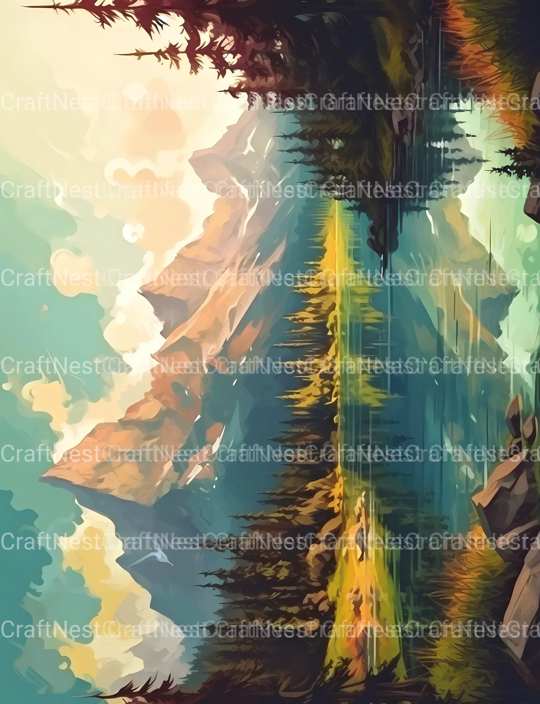 Landscape Scenes Coloring Book - CraftNest - Digital Crafting and Art