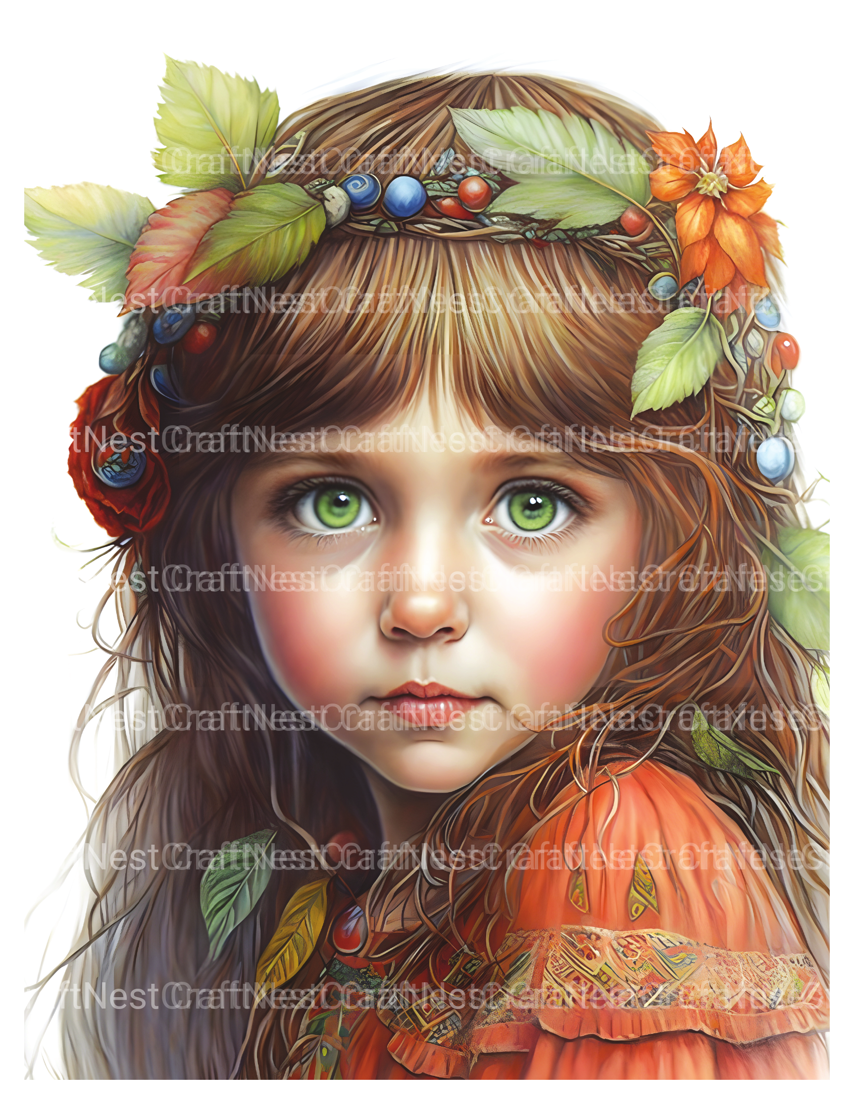 Fairy Girl Coloring Book - CraftNest - Digital Crafting and Art