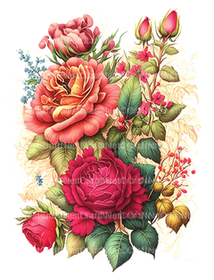 Rose Flower Coloring Book - CraftNest - Digital Crafting and Art