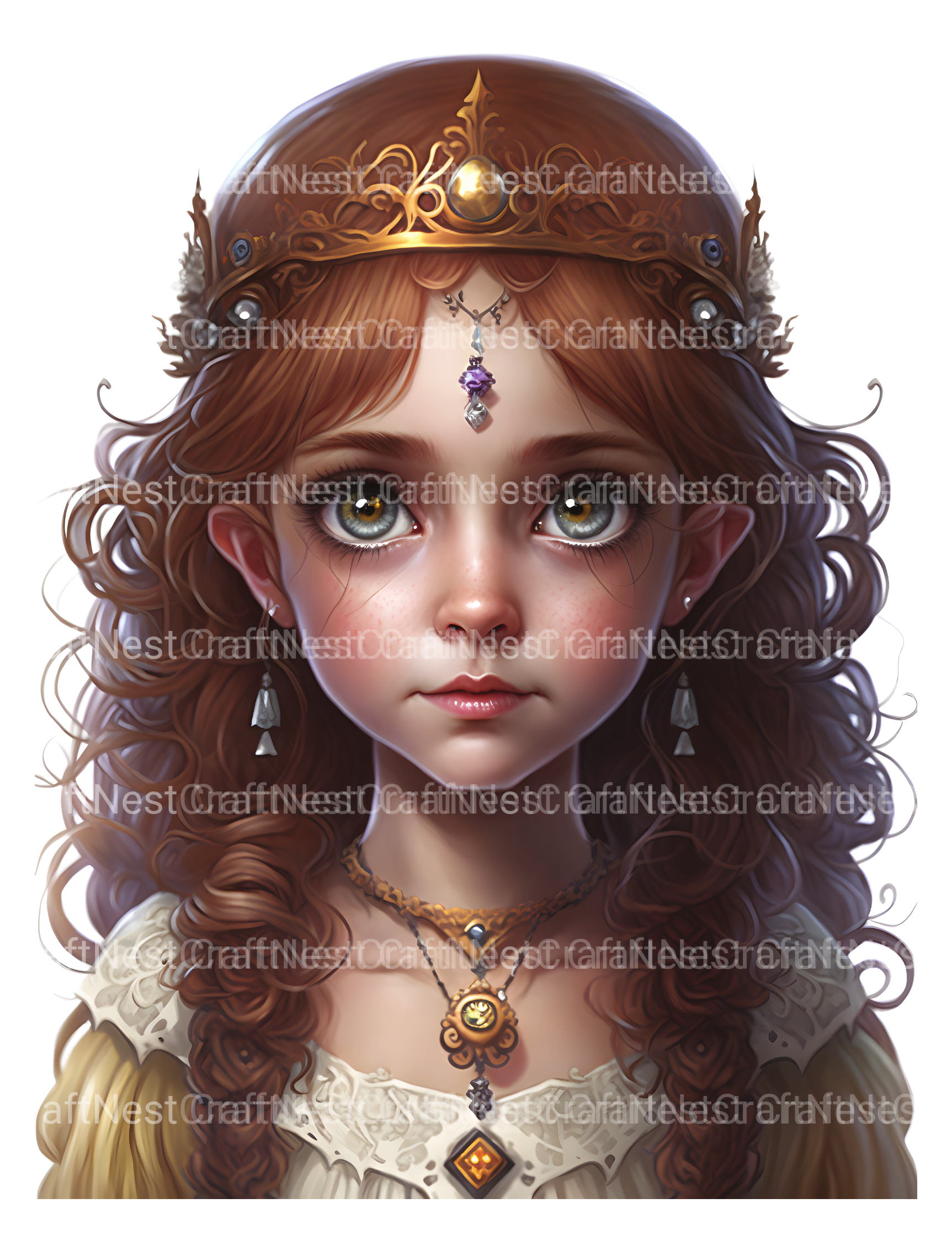 Aztec Girl Coloring Book - CraftNest - Digital Crafting and Art