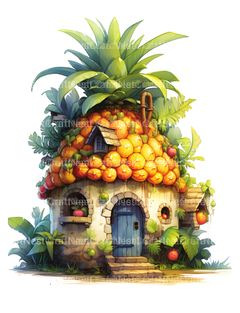 Fairy House Coloring Book - CraftNest - Digital Crafting and Art