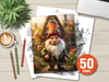 Gnome Coloring Book