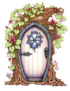 Enchanted Fairy Doors Coloring Book - CraftNest - Digital Crafting and Art