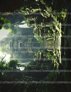 Lost Temples Coloring Book - CraftNest - Digital Crafting and Art