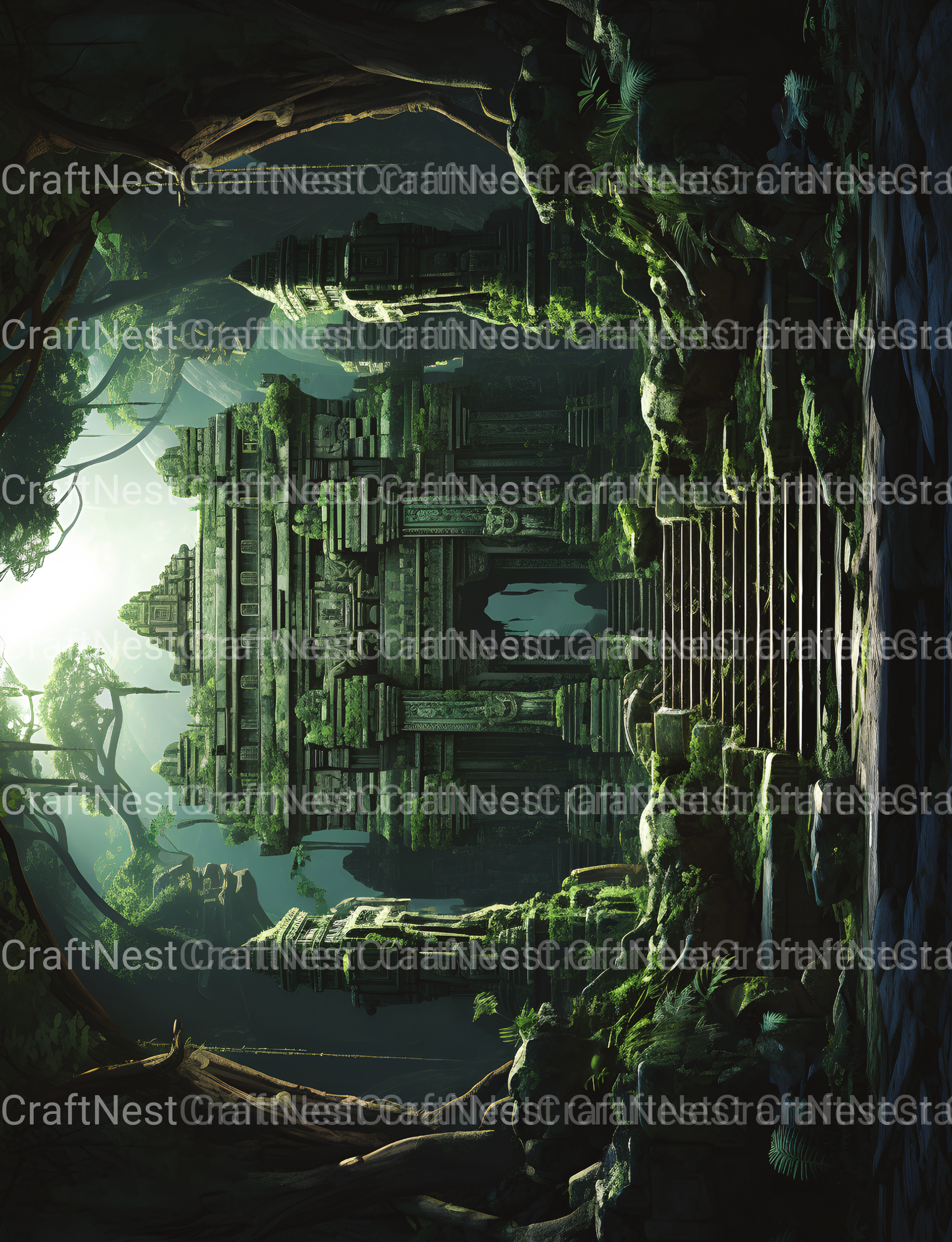 Lost Temples Coloring Book - CraftNest - Digital Crafting and Art