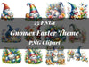 Gnomes Easter Theme Clipart