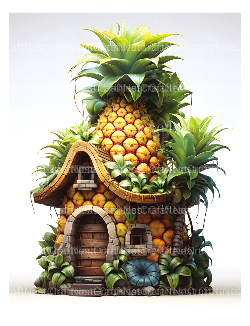 Fairy House Coloring Book - CraftNest - Digital Crafting and Art