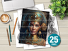 Ancient Egypt Queen Coloring Book