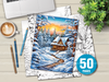 Winterland Coloring Book