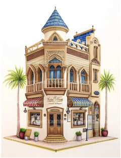 Dubai Tiny House Coloring Book - CraftNest - Digital Crafting and Art