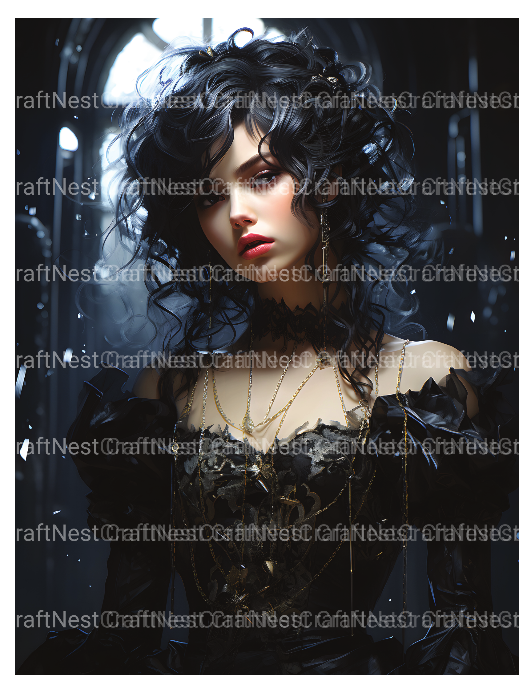 Little Princess Coloring Book - CraftNest - Digital Crafting and Art