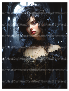 Little Princess Coloring Book - CraftNest - Digital Crafting and Art