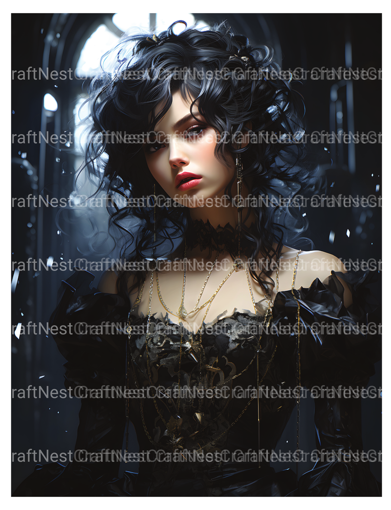 Little Princess Coloring Book - CraftNest - Digital Crafting and Art