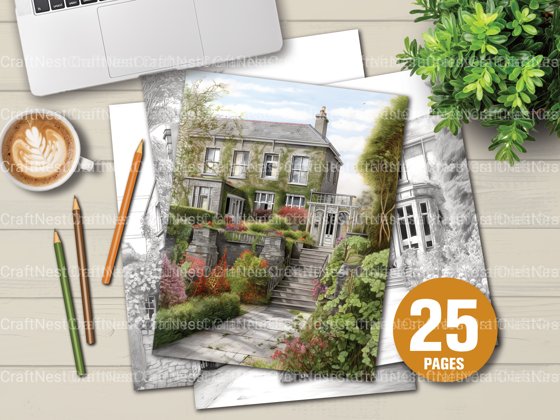 Ireland Coloring Book - CraftNest - Digital Crafting and Art