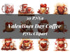 Valentinstag Kaffee Clipart