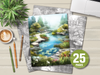 Water Garden Coloring Book