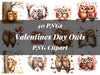 Valentinstag Owls Clipart