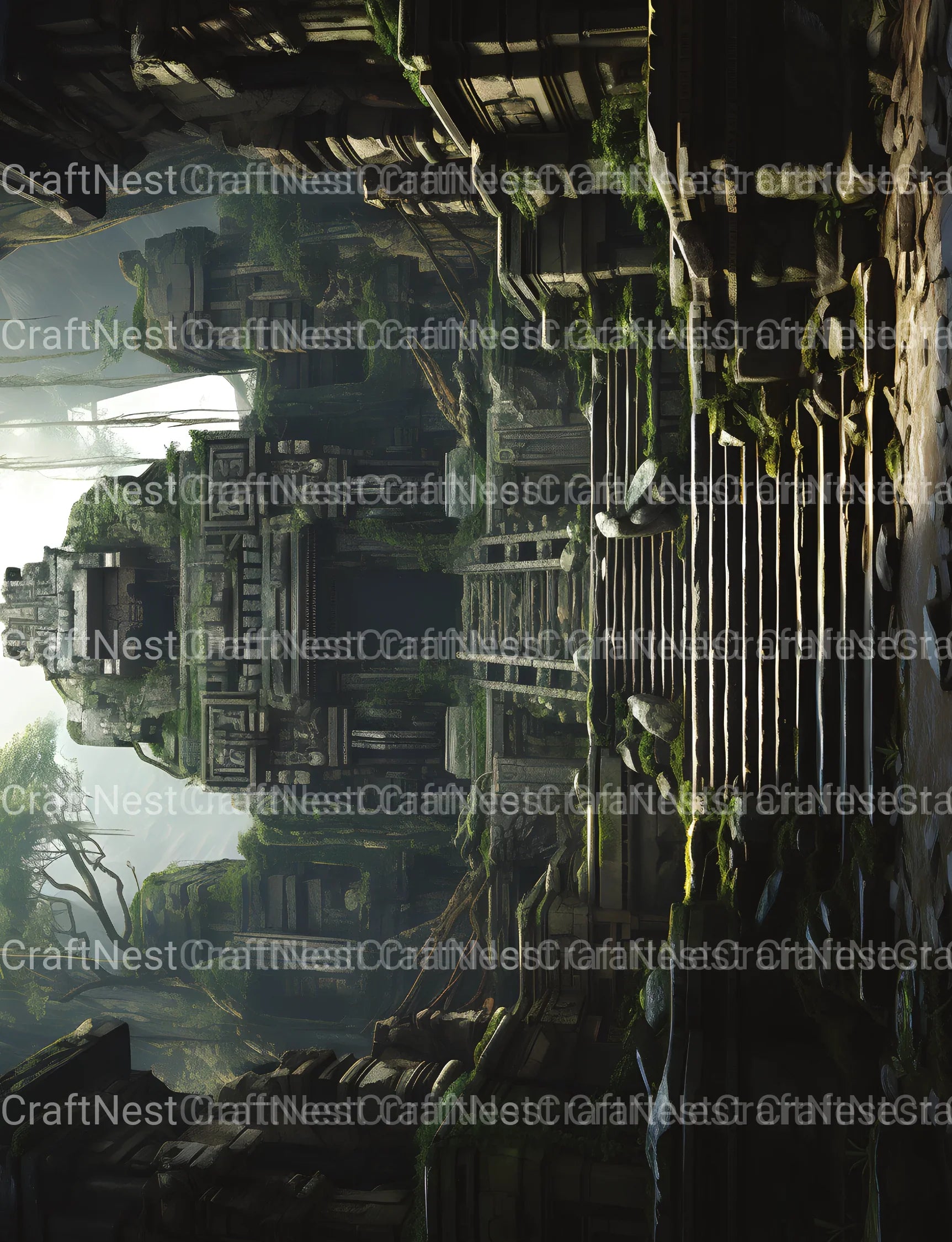 Lost Temples Coloring Book - CraftNest - Digital Crafting and Art