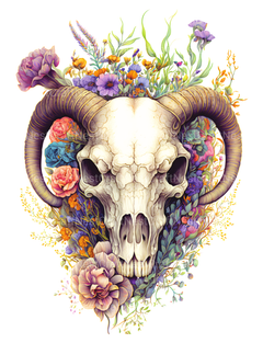 Floral Skull Coloring Book - CraftNest - Digital Crafting and Art