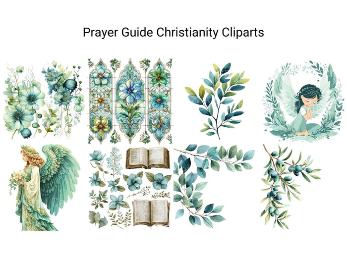 Prayer Guide Christianity Clipart