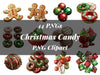 Christmas Candy Clipart